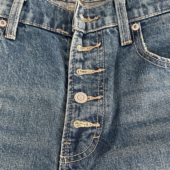 Like new Lucky Brand Boy Mid Rise Blue Denim Jeans - Picture 3 of 8